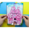 Đồ chơi giấy búp bê Pink Castle Quiet Book DIY tocaboca life - Giá 49.000₫ cho bé gái 7