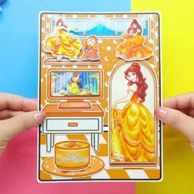 Đồ chơi giấy học liệu trí tuệ Toca Bella Quite Book H30 - Giá chỉ 100.000₫, phát triển sáng tạo 3