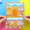 Đồ chơi giấy học liệu trí tuệ Toca Bella Quite Book H30 - Giá chỉ 100.000₫, phát triển sáng tạo 7