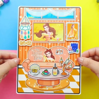 Đồ chơi giấy học liệu trí tuệ Toca Bella Quite Book H30 - Giá chỉ 100.000₫, phát triển sáng tạo 8