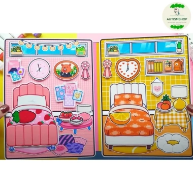 Đồ chơi giấy Montessori Búp bê Life Strawberry Orange - Giá ưu đãi 170.000đ