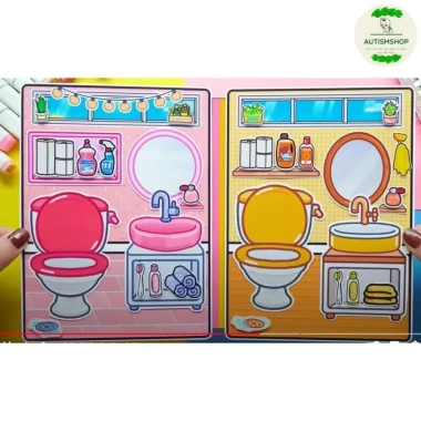 Đồ chơi giấy Montessori Búp bê Life Strawberry Orange - Giá ưu đãi 170.000đ