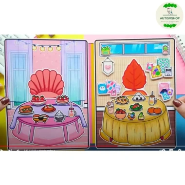 Đồ chơi giấy Montessori Búp bê Life Strawberry Orange - Giá ưu đãi 170.000đ