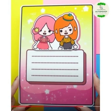Đồ chơi giấy Montessori Búp bê Life Strawberry Orange - Giá ưu đãi 170.000đ