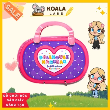 Đồ chơi giấy ngồi nhà búp bê Kuromi tocaboca cho bé gái, giảm còn 99.000₫