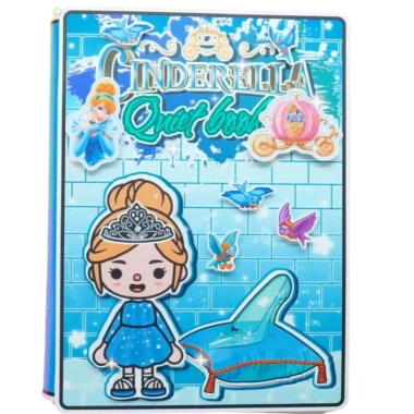 Đồ chơi giấy ngôi nhà búp bê Toca Boca cho bé gái - Squishy Kuromi, 139k