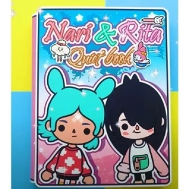 Đồ chơi giấy ngôi nhà búp bê Toca Boca Nari & Rita - Bộ thủ công bóc dán cho bé, giảm 18% 9 Đồ chơi giấy ngôi nhà búp bê Toca Boca Nari & Rita - Bộ thủ công bóc dán cho bé, giảm 18% 9