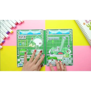 Đồ chơi giấy Princess Tiana Quiet Book - Búp bê giấy tocaboca, Giá ưu đãi 99.000₫ 7