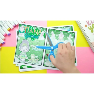 Đồ chơi giấy Princess Tiana Quiet Book - Búp bê giấy tocaboca, Giá ưu đãi 99.000₫ 9