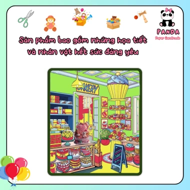 Đồ Chơi Giấy Thủ Công Tiểu Thư Ủn Ỉn Quiet Book - Sáng Tạo, Phát Triển Kỹ Năng, Giá Chỉ 85.000 VNĐ