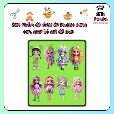 Đồ Chơi Giấy Thủ Công Tiểu Thư Ủn Ỉn Quiet Book - Sáng Tạo, Phát Triển Kỹ Năng, Giá Chỉ 85.000 VNĐ 9 Đồ Chơi Giấy Thủ Công Tiểu Thư Ủn Ỉn Quiet Book - Sáng Tạo, Phát Triển Kỹ Năng, Giá Chỉ 85.000 VNĐ 9