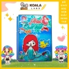 Đồ chơi giấy Tocaboca Ariel Quite Book – Ngôi nhà búp bê nàng tiên cá, bộ bóc dán thông minh, chỉ 99.000₫