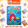 Đồ chơi giấy Tocaboca Ngôi nhà Nàng Tiên Cá Bóc Dán Thông Minh cho Bé Gái Kuromi Cô Tiên Xanh, Giá 99.000đ