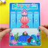 Đồ chơi giấy Tocaboca Ngôi nhà Nàng Tiên Cá Bóc Dán Thông Minh cho Bé Gái Kuromi Cô Tiên Xanh, Giá 99.000đ 7