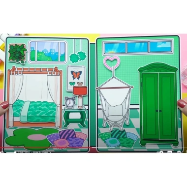Đồ chơi học liệu Bóc Dán Toca Life Word Ngôi Nhà Xanh - Candy Tóc Hồng 120.000đ 2