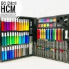 Đồ chơi hộp bút màu 150 chi tiết - Tô màu, vẽ sáng tạo, phát triển tư duy bé, quà tặng 134k