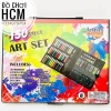 Đồ chơi hộp bút màu 150 chi tiết - Tô màu, vẽ sáng tạo, phát triển tư duy bé, quà tặng 134k 7