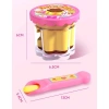 Đồ chơi hũ pudding thạch trái cây mềm dẻo, đút thìa, an toàn cho bé 2.025 6