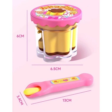 Đồ chơi hũ pudding thạch trái cây mềm dẻo, đút thìa, an toàn cho bé 2.025 6 Đồ chơi hũ pudding thạch trái cây mềm dẻo, đút thìa, an toàn cho bé 2.025 6