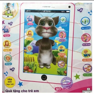 Đồ chơi iPad mèo tôm thông minh loại to kèm pin - Giá giảm 60.000₫