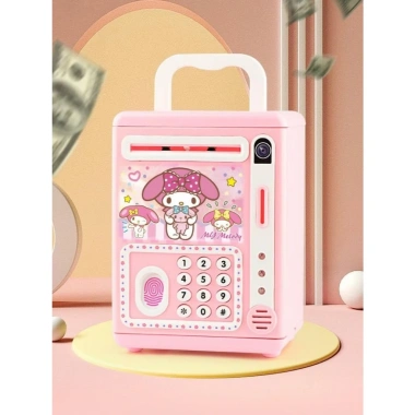Đồ Chơi Két Sắt Vân Tay Koromi - Mật Khẩu và Chìa Khóa, Két Mini Tiết Kiệm, Giá 52.000 VND