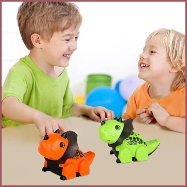 Đồ chơi khủng long điện robot tương tác, đi bộ, nhạc, giảm giá 112.200 VND, giáo dục an toàn cho trẻ 3
