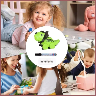 Đồ chơi khủng long điện robot tương tác, đi bộ, nhạc, giảm giá 112.200 VND, giáo dục an toàn cho trẻ 6