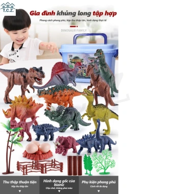 Đồ chơi khủng long mô hình Kỷ Jura hộp 46 và 28 chi tiết - Giá ưu đãi 87.199 VND