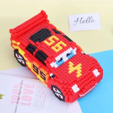 Đồ chơi lắp ráp mô hình xe hơi hoạt hình 32cm – Giá 99.000đ khuyến mãi 5