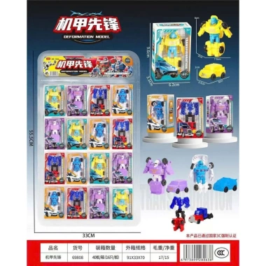 Đồ chơi lắp ráp robot biến hình côn trùng và ô tô thông minh cho bé trai - Giá ưu đãi 99.000₫ 7