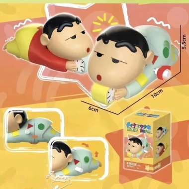 Đồ Chơi Lên Dây Cót Shin Chan Cậu Bé Bút Chì Bò - Mô Hình Vui Nhộn Giá 49.500đ