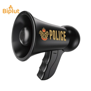 Đồ chơi loa lớn Megaphone di động cầm tay mini cho trẻ em - Pin, báo động giọng nói 4