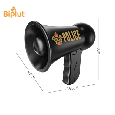 Đồ chơi loa lớn Megaphone di động cầm tay mini cho trẻ em - Pin, báo động giọng nói 7