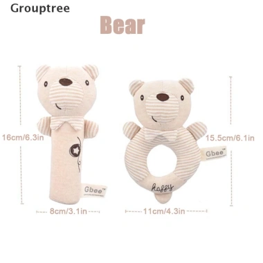 Đồ chơi lục lạc cầm tay hình thú bông dễ thương cho bé, giá 90.530₫ so với 111.352₫ 7