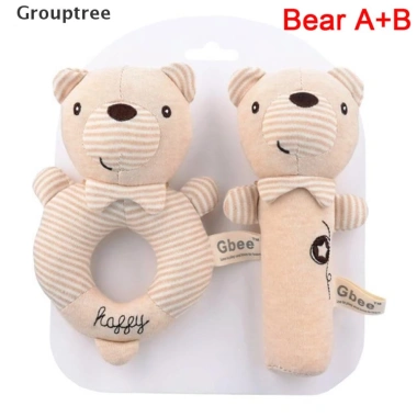 Đồ chơi lục lạc cầm tay hình thú bông dễ thương cho bé, giá 90.530₫ so với 111.352₫ 10