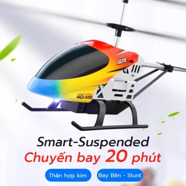 Đồ Chơi Máy Bay Trực Thăng Điều Khiển 2.4G Drone 3.5 Kênh Siêu Nhạy và Pin Dự Phòng - 309.999₫