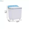 Đồ chơi máy giặt 1:12 cho búp bê - Bộ 12 mô hình nội thất DIY, chỉ 59.730₫ 7