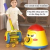 Đồ chơi máy hút bụi robot tự chạy nhả bóng ABS, âm thanh, giá chỉ 345k 7