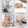 Đồ chơi mèo tự chơi vòng cổ silicone, cần câu lông vũ điều chỉnh, kích thích bản năng săn bắn, an toàn, không chán 3