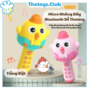 Đồ chơi micro & loa đa năng cho bé - Hát, học, kích thích năng khiếu, chỉ 184.988 VND