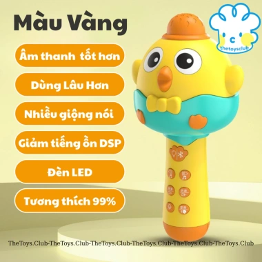 Đồ chơi micro & loa đa năng cho bé - Hát, học, kích thích năng khiếu, chỉ 184.988 VND