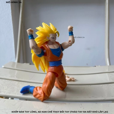 Đồ chơi mô hình Dragon Ball có khớp cử động Goku Gogeta Goku Blue Vegeta Vô Cực UI Giá rẻ 49.450đ 5