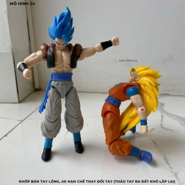 Đồ chơi mô hình Dragon Ball có khớp cử động Goku Gogeta Goku Blue Vegeta Vô Cực UI Giá rẻ 49.450đ 6