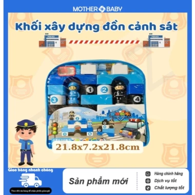Đồ chơi mô hình lắp ráp 29 PCS - Balo đa chủ đề, lắp ghép xếp hình khối, giá chỉ 64.000đ