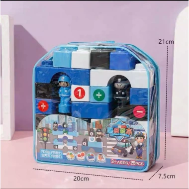 Đồ chơi mô hình lắp ráp 29 PCS - Balo đa chủ đề, lắp ghép xếp hình khối, giá chỉ 64.000đ
