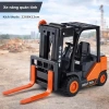 Đồ chơi mô hình xe nâng móc hàng chạy đà nhựa an toàn - Xe ô tô bé trai 104k 2
