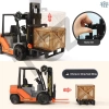 Đồ chơi mô hình xe nâng móc hàng chạy đà nhựa an toàn - Xe ô tô bé trai 104k 4