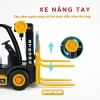 Đồ chơi mô hình xe nâng móc hàng chạy đà nhựa an toàn - Xe ô tô bé trai 104k 5