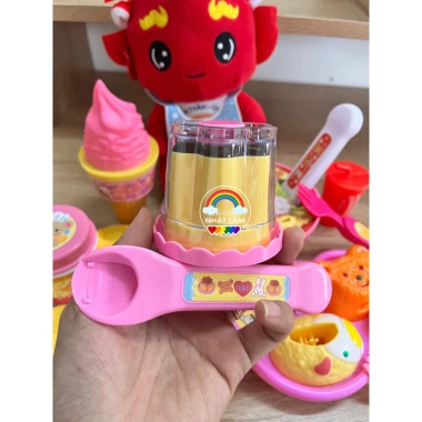 Đồ chơi mô phỏng đút mì ramen, bánh thạch, pudding, khay cơm - Loại to, giảm còn 45k