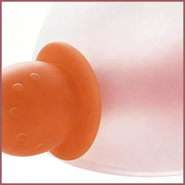 Đồ chơi mọc răng silicone cao cấp - Dụng cụ làm dịu da, hộp bảo quản, cảm giác nhai an toàn cho bé 3